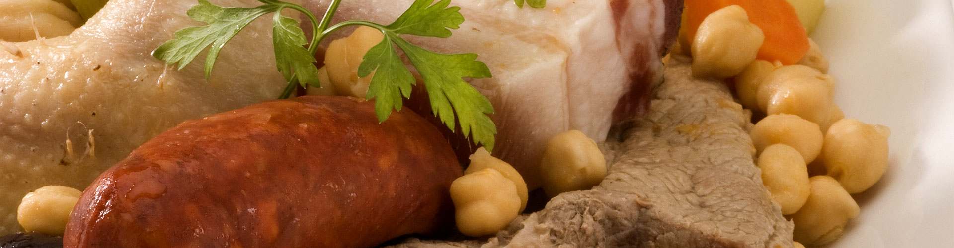 ¿Dónde comer cocido madrileño en Monegro?
