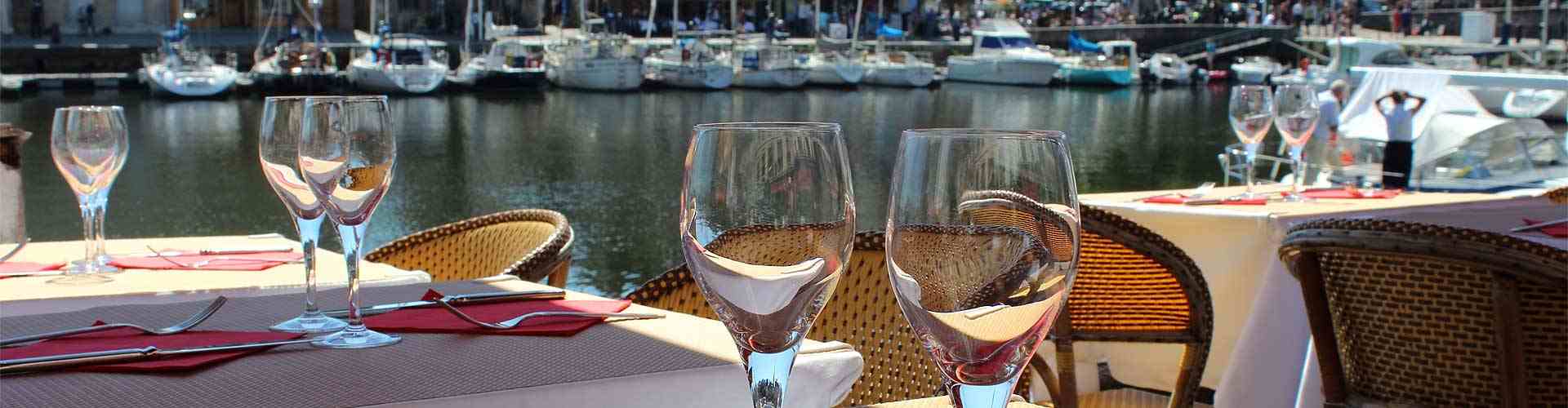 Restaurantes en la zona del puerto en Somorrostro